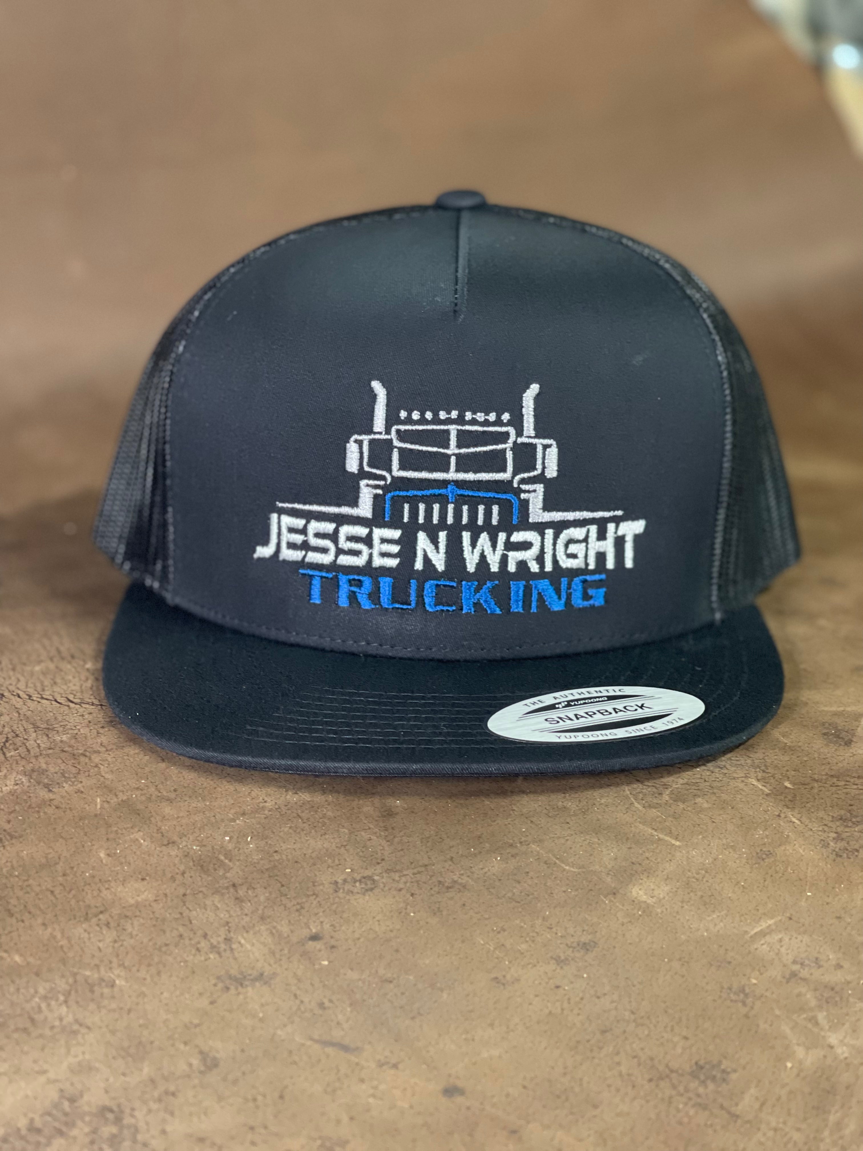 JNW Snap Back Trucker Cap – Jesse N. Wright Trucking